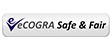 eCOGRA safe and fair gaming badge