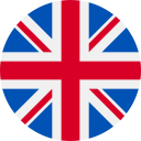 English language selector flag