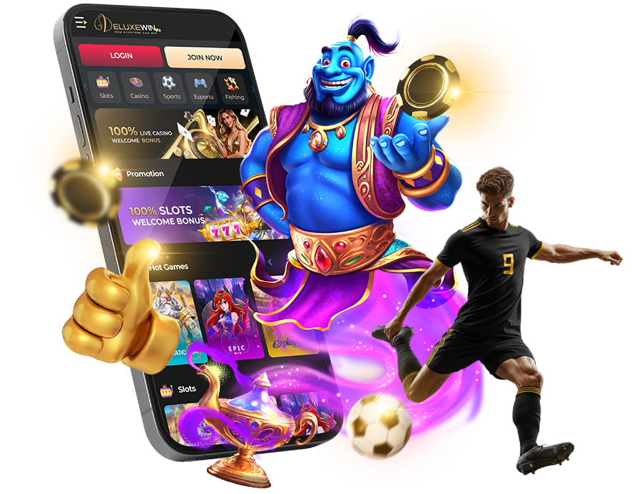 Deluxewin mobile app overview